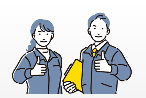 トラックを乗って帰って、現場に直行直帰もOK!